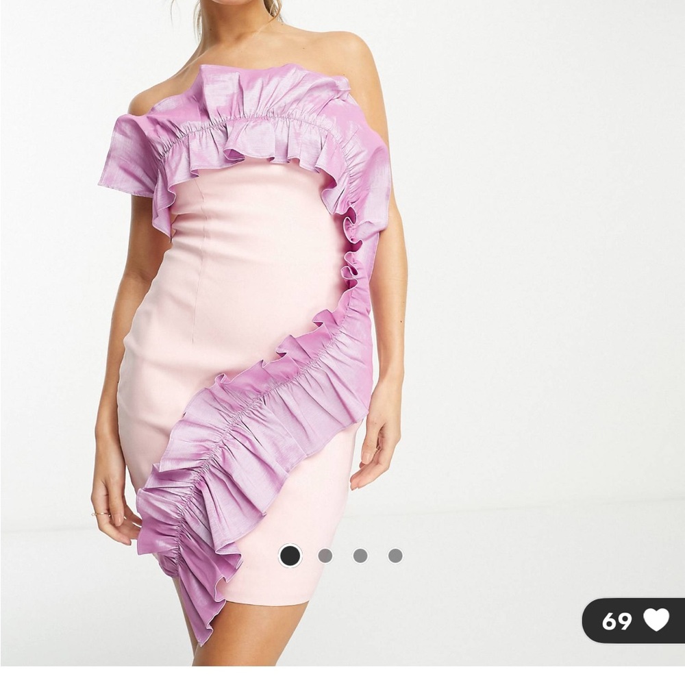 Band of Stars ASOS ruffle dress